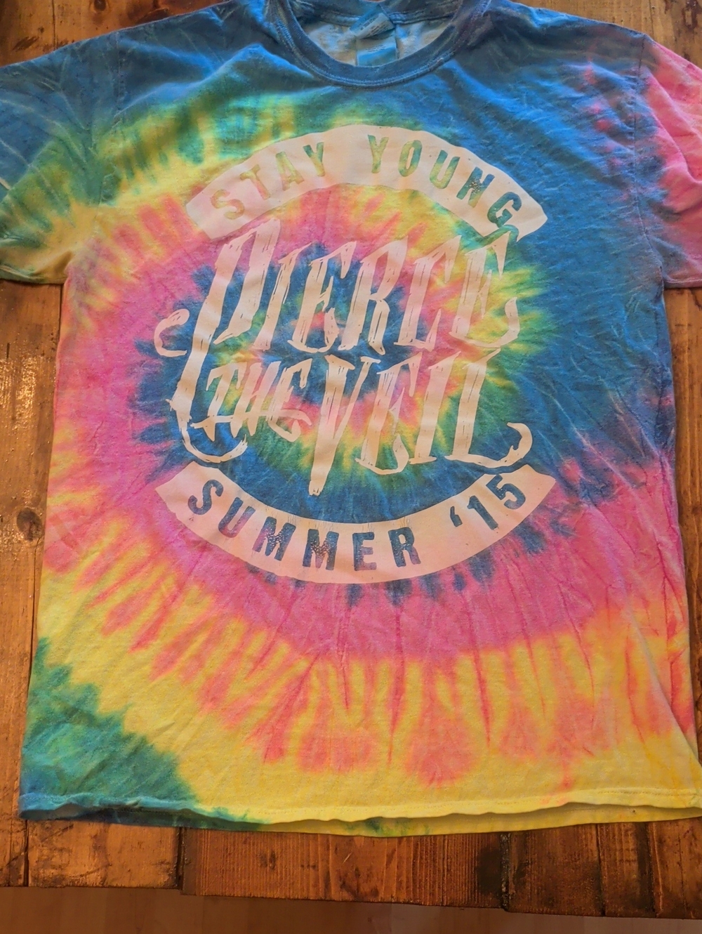 Pierce The Veil Band Shirt - Tie Dye Size Medium